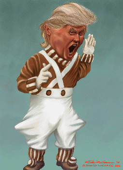 Donald Trump - Angry Oompa Loompa