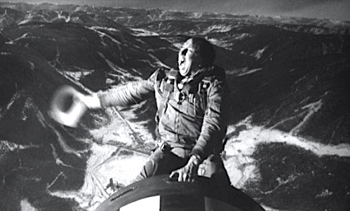 Slim Pickens riding the atomic bomb to Armageddon, in Dr. Strangelove., From Uploaded