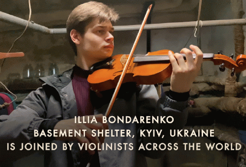 Illia Bondarenko, Ukrainian violinist