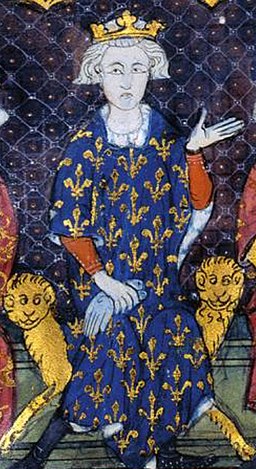 14th century Philippe IV le Bel et sa famille