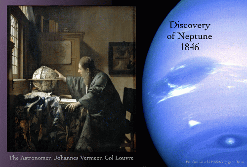 Vermeer: The Astronomer and Discovery of Neptune