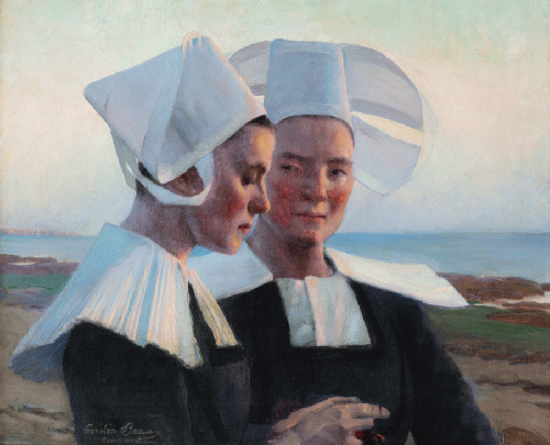 'Twilight Confidences,' 1888, by Cecilia Beaux. Georgia Museum of Art