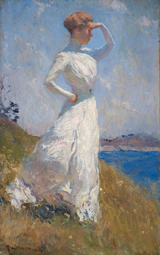 Sunlight, 1909. Frank Weston Benson. The Frank W. Benson Trust