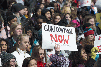 March For Our Lives student protest for gun control, From CreativeCommonsPhoto