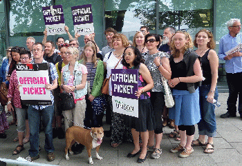 Joint union strike rally, From CreativeCommonsPhoto