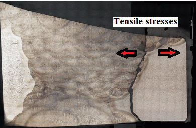 Figure 4: Initial Weld Crack