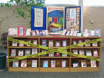 Banned Books Display
