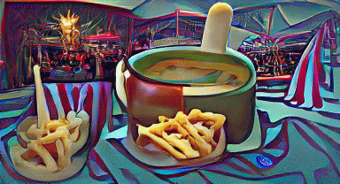 namboozle soup and a side of fried