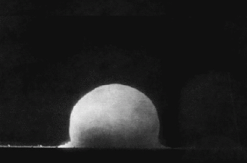 Figure 1: Trinity Test - 'The dawn of the nuclear age', July 16, 1945.