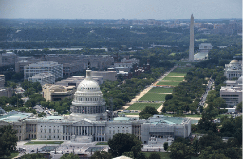 Figure 1: Washington, D.C., Capitol and Washington Monument