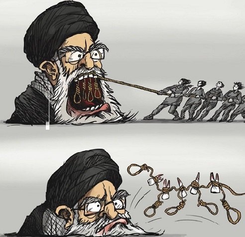French Cartoon of Iranian Ayatollah, From Uploaded