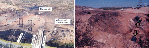 Figure 6: Carlsbad explosion site. Trespassing campers were falsely blamed for the explosion by using their camp stove.