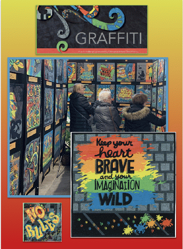 Graffiti Exhibit by Cherrywood Fabrics