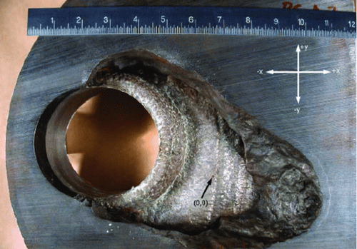 Figure 3: Davis Besse cracked nozzle.