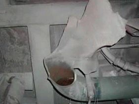 Figure 1: A 2001 hydrogen explosion in a 6 inch pipe at Hamaoka, Japan