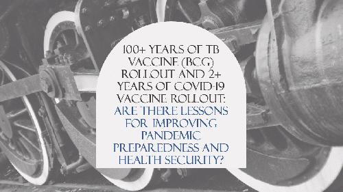 Lessons from past vaccine rollouts must help in improving readiness for future vaccine rollouts