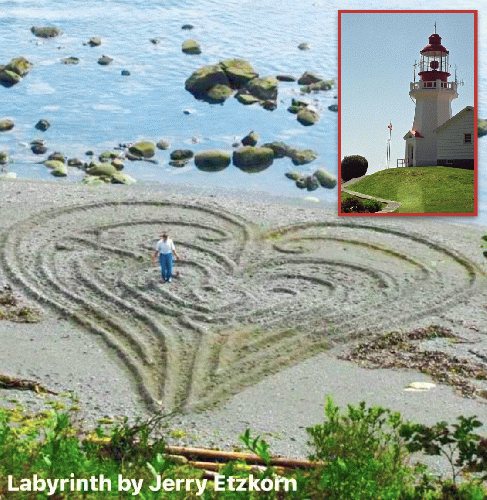 Heart Labyrinth by Jerry Etzkorn