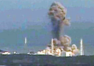Fig. 3. Fukushima nuclear power plant explosions (Leishear [5]).