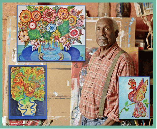 Jose' Maria Capricorne was born in Curaçao and was the first Curaçaoan art graduate. He uses nature and the history of the Caribbean region as main references for his paintings.