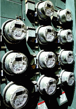 Electric Meters, From CreativeCommonsPhoto
