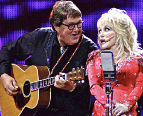 Jim Salestrom and Dolly Parton