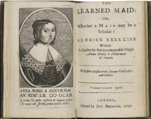 'The learned maid' by Anna Maria van Schurman