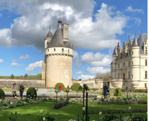 Beware the criminals. The Loire Valley and chateaus are quite beautiful, where my wife and our tour guide are shown in this photo. However, the crimes against tourists are disgraceful.