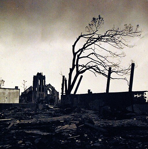 Hiroshima and the stark, devastated reality caused by the August 6, 1945 atomic bomb blast, From Uploaded