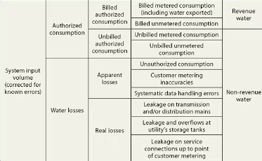 Figure 1. Water losses from water mains ('Non-Revenue Water Loss: Its Causes and Cures').