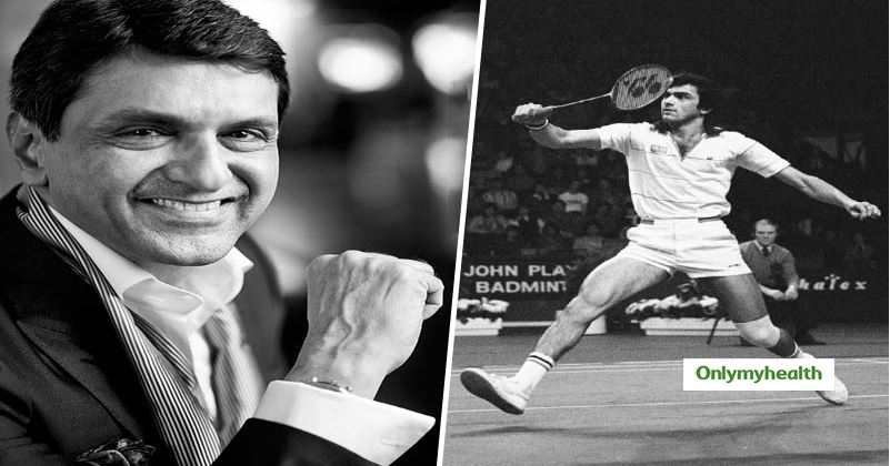 Prakash Padukone badminton champion then and now