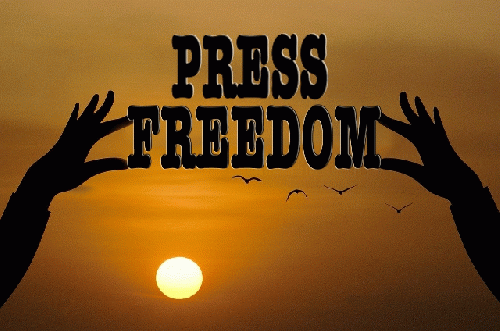 Democracy depends on press freedom., From Uploaded