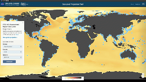 World Flood Map, From Uploaded