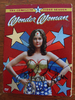 Season One of Wonder Woman signed by Lynda Carter, From CreativeCommonsPhoto