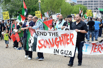 Massive DC Rally And March For Gaza 38