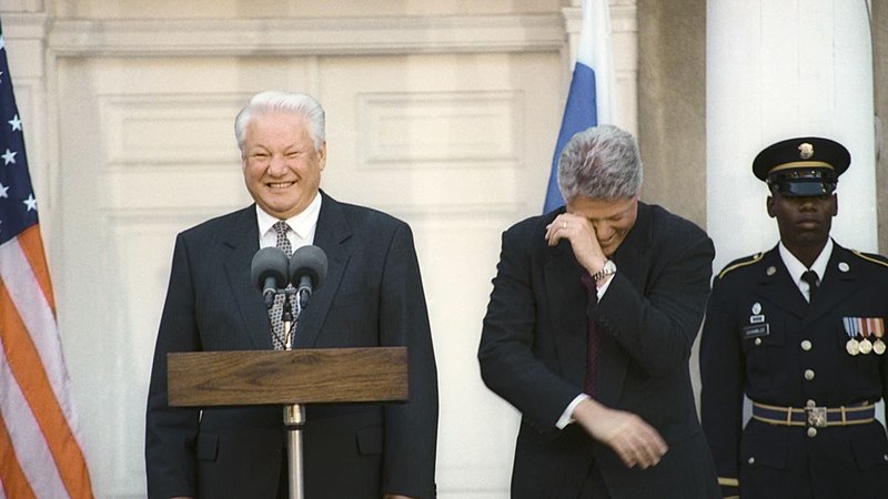 Yeltsin Gleefully Drove Bill Clinton to Tears, From Uploaded