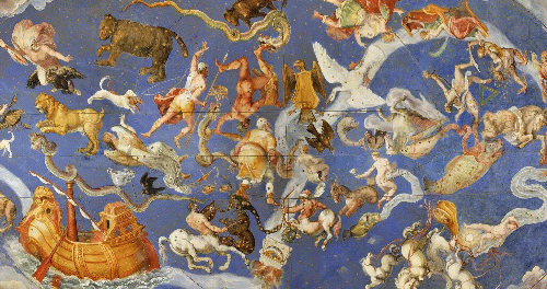 View of the ceiling, Palazzo Farnese in Caprarola