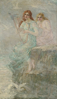 Frederick Stuart Church (American, 1842-1924), 'The Sirens', From CreativeCommonsPhoto Frederick Stuart Church (American, 1842-1924), 'The Sirens', From CreativeCommonsPhoto