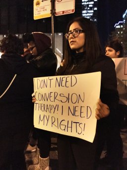 I don't need conversion therapy! I need my rights!, From CreativeCommonsPhoto I don't need conversion therapy! I need my rights!, From CreativeCommonsPhoto