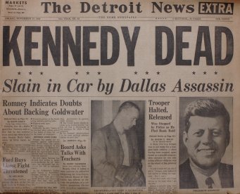 Kennedy Assassinated, From CreativeCommonsPhoto Kennedy Assassinated, From CreativeCommonsPhoto